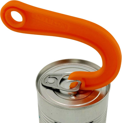 Can Tab Opener, Hook Tab Lifter , Manual Ring Puller for Soup, Beans, and Pet Food Cans, Kitchen Gadget (2 Pack Pink)