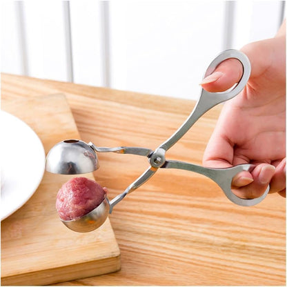 Stainless Steel Meatball Maker and Melon Baller, 1.38 inch