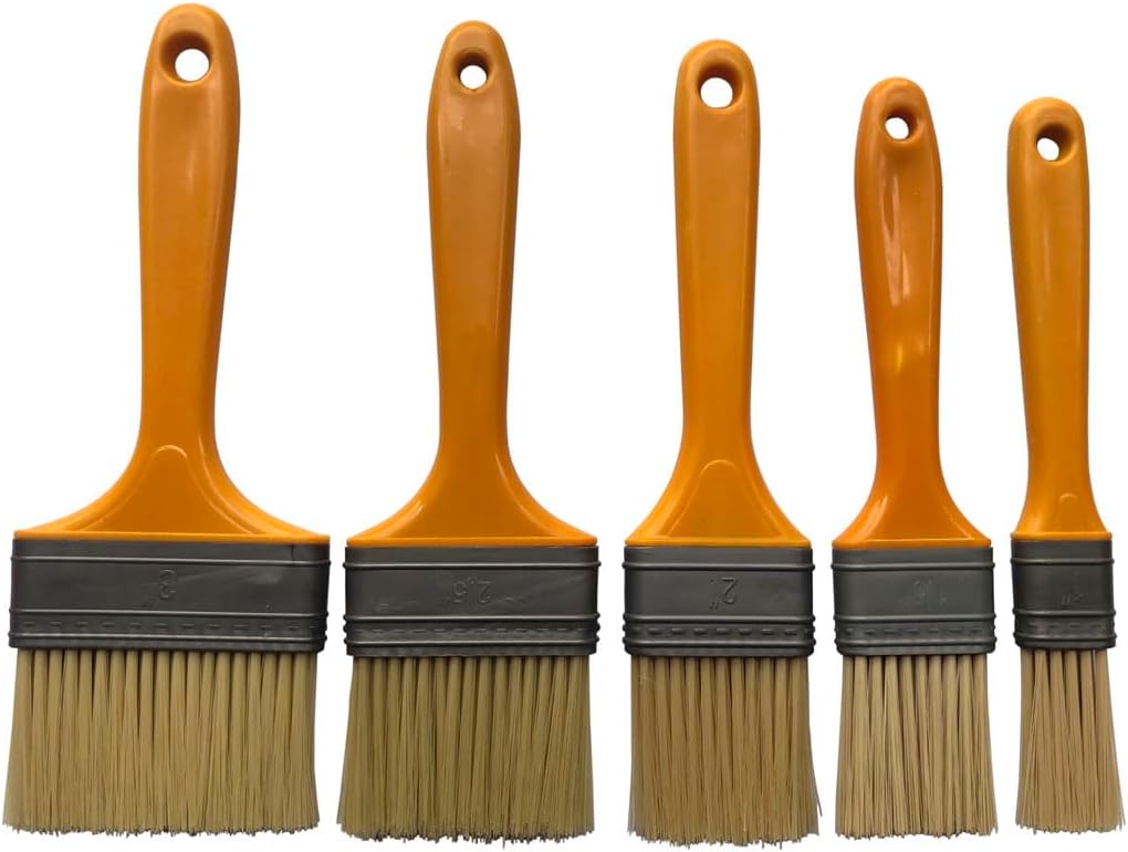 5 Pieces Pastry Brushes for Baking Basting Brush, Culinary Oil Brush for Barbecue Butter Grill BBQ Sauce Baster Marinade Kitchen Food Cooking Brushes