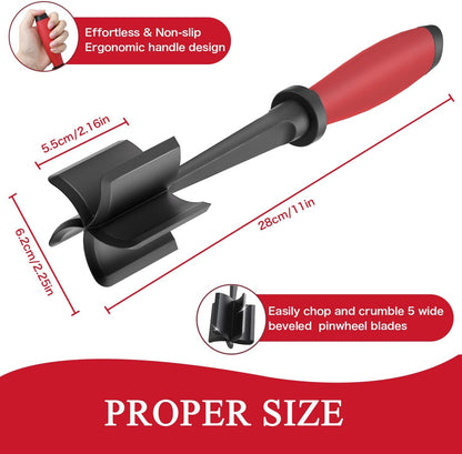 Meat Chopper Ground Beef Masher Tool for Hamburger