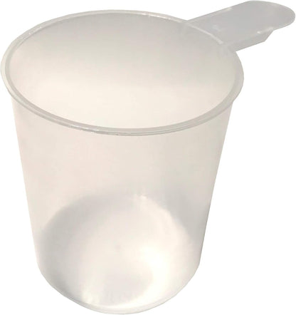 3 Tablespoon (1.5 Oz. | 43 mL) Short Handle Plastic Measuring Scoop for Coffee, Protein Powder, Pet Food, Spices, Grains, Dry Goods – Food-Grade BPA-Free (Pack of 1)