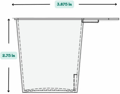 3 Tablespoon (1.5 Oz. | 43 mL) Short Handle Plastic Measuring Scoop for Coffee, Protein Powder, Pet Food, Spices, Grains, Dry Goods – Food-Grade BPA-Free (Pack of 1)