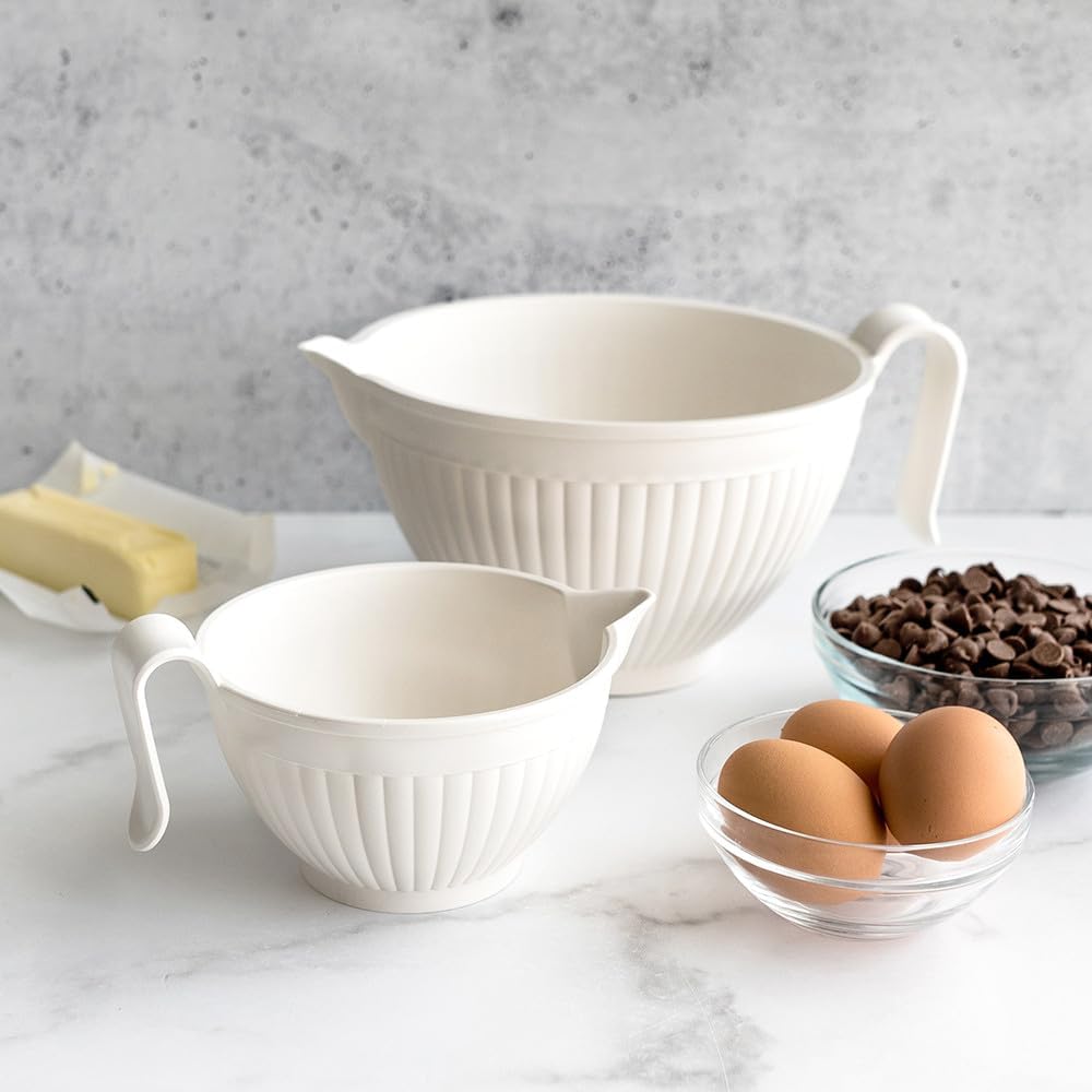Better Batter Bowl, White, 10 Cups