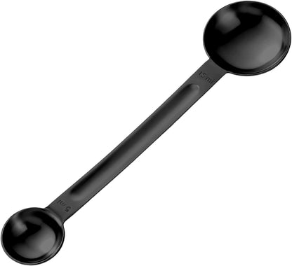 Double Sided Measuring Spoon Stainless Steel Coffee Scoop Teaspoon Measuring Spoon 1 Tsp (5ml) & 1 Tbsp (15ml) Dual-Measure Long-Handle Spoons Coffee Measurings Spoons (Gold)
