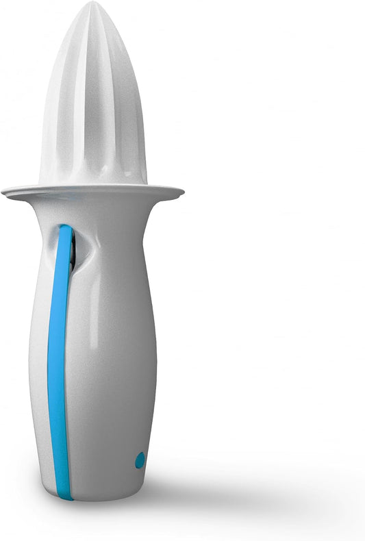 Lemon Juicer and Zester 2-in-1 Manual Citrus Squeezer with Stainless Steel Zester, Hand Lemon Press for Cocktails, Baking & Cooking, Dishwasher Safe