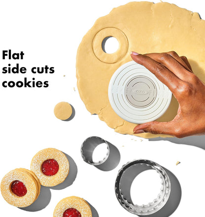 Good Grips Double-Sided Cookie & Biscuit Cutters