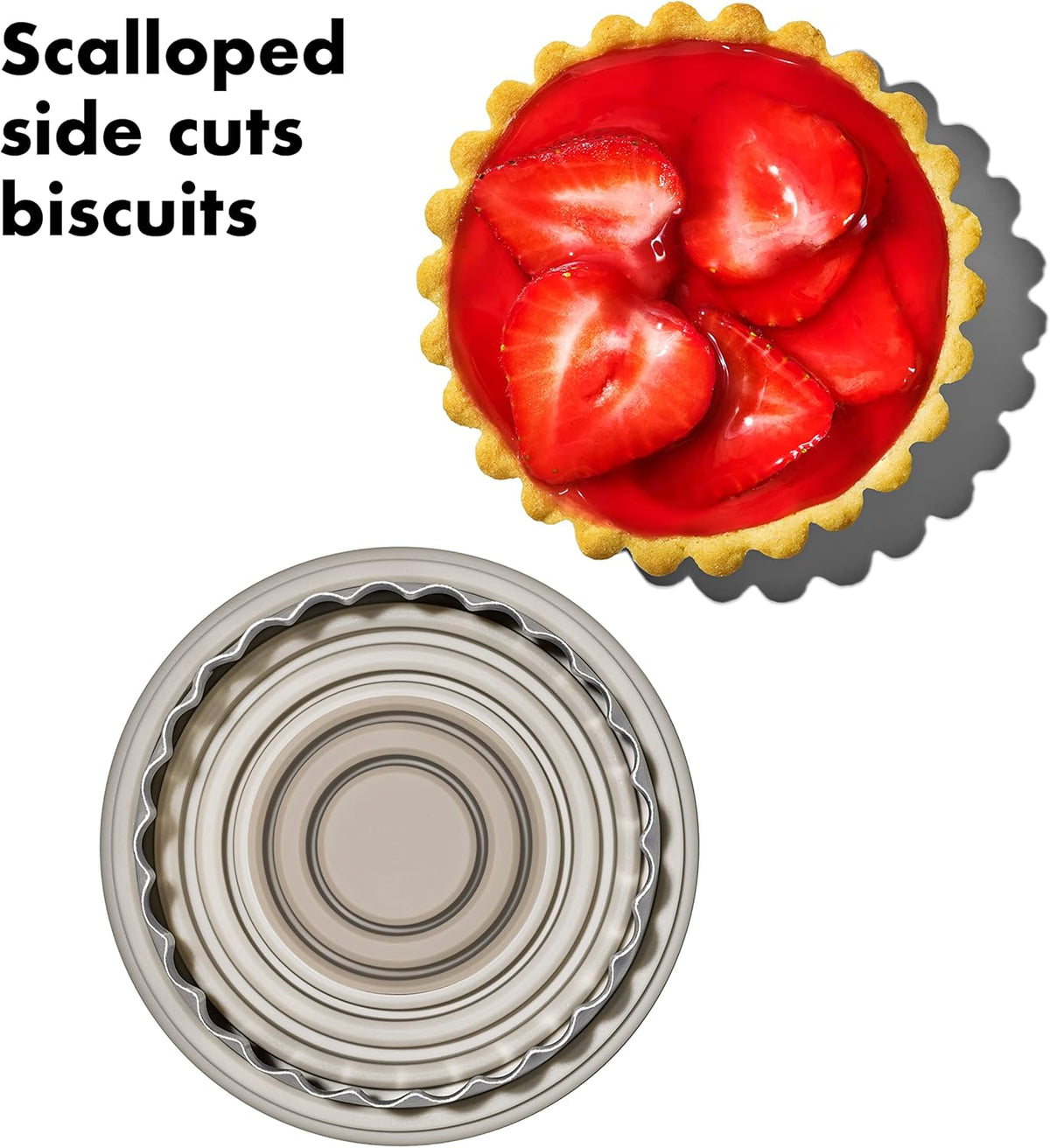 Good Grips Double-Sided Cookie & Biscuit Cutters