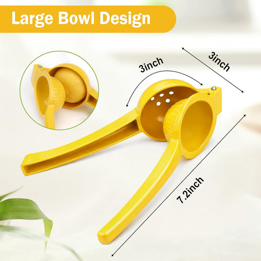 Lemon Squeezer,Lemon Juicer - Metal Manual Hand Juicer Tool | Kitchen Tools for citrus juicer, Dishwasher Safe