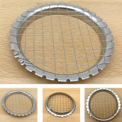 Egg Chopper Stainless Steel Egg Slicer Fruit Cube Salads Cutters Tomato Cutter Potato Cutter as pictures