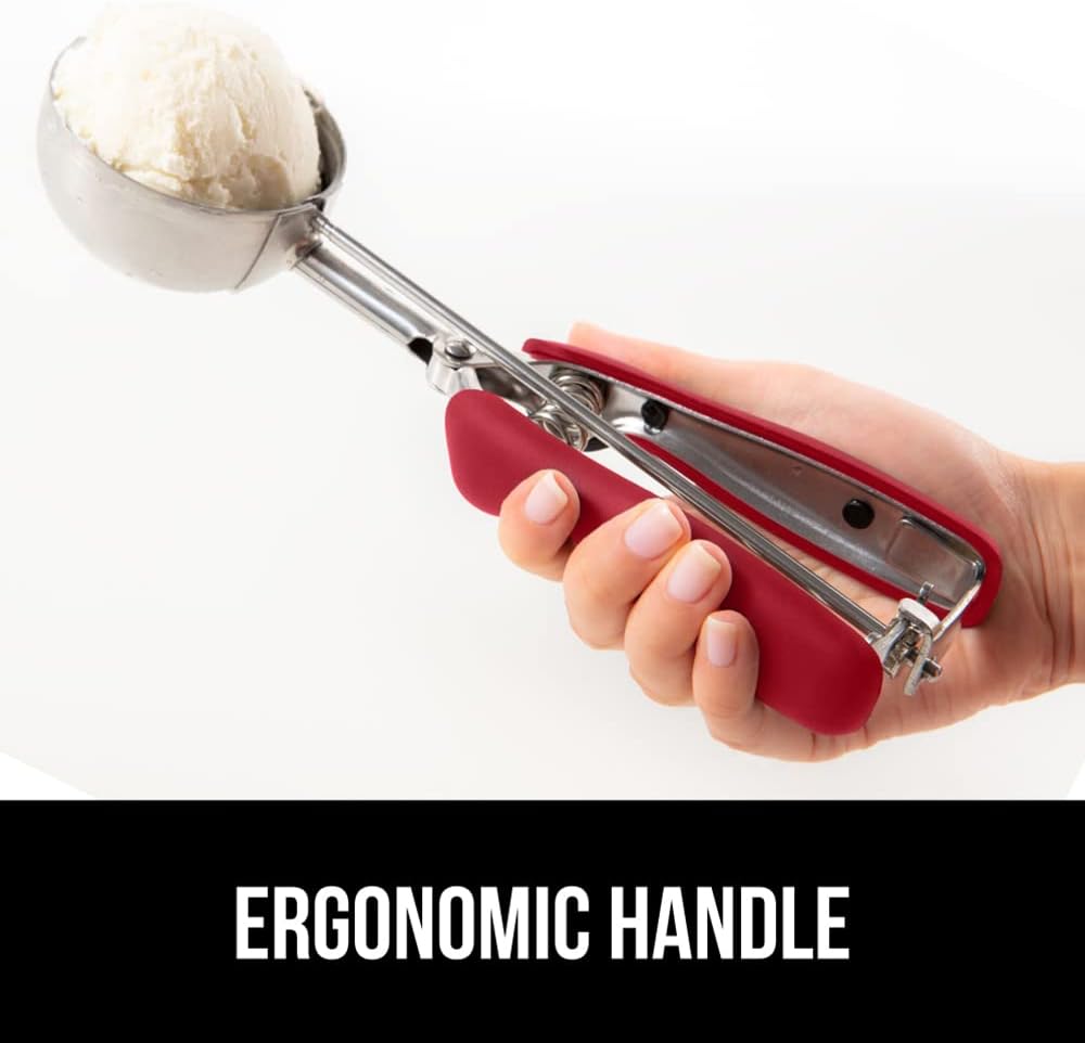 304 Stainless Steel Cookie Scoop, 1 TBSP Scooper, Black