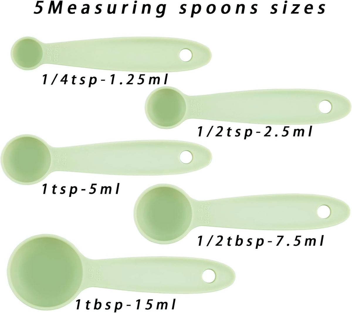 Plastic Measuring Cups and Spoons Set 10, Kids Measuring Cups and Spoons Set for Kitchen & Baking, Engraved US & Metric Plastic Measuring Cup & Spoons for Cooking Measure Use Pink