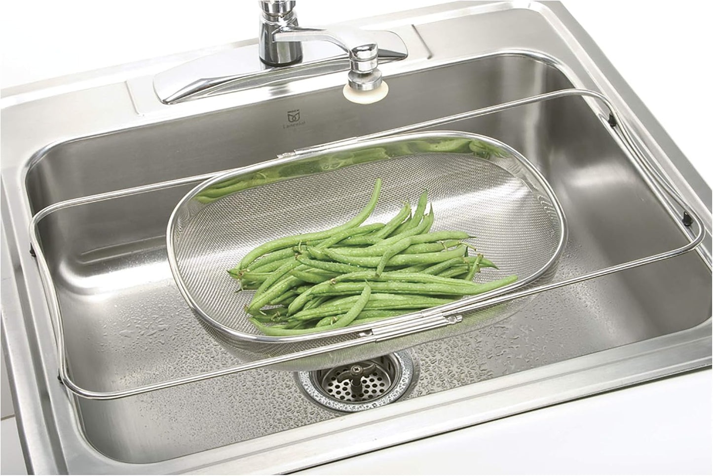 Stainless Steel Over-Sink Strainer