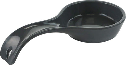 Kitchen Counter Utensil Spoon Rest, Ladles, Spaghetti Forks, & Spatulas, Durable BPA-Free Plastic – Dishwasher Safe, Décor, Space Saving Hanging Hole on Handle, Plum