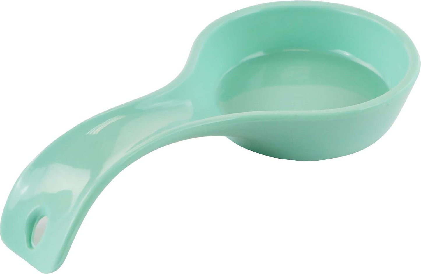 Kitchen Counter Utensil Spoon Rest, Ladles, Spaghetti Forks, & Spatulas, Durable BPA-Free Plastic – Dishwasher Safe, Décor, Space Saving Hanging Hole on Handle, Plum