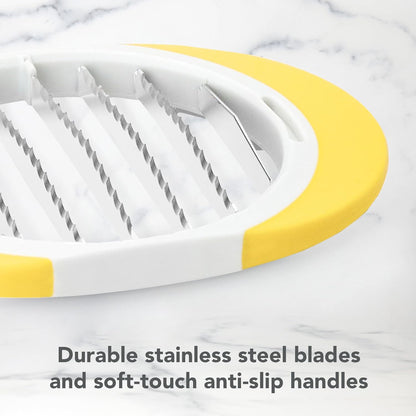 Kiwi Peeler and Slicer - 2-in-1 Fruit Prep Tool for Quick Meal Prep & Healthy Eating, Easy Grip Handle, Durable Stainless Steel, BPA-Free, Dishwasher Safe