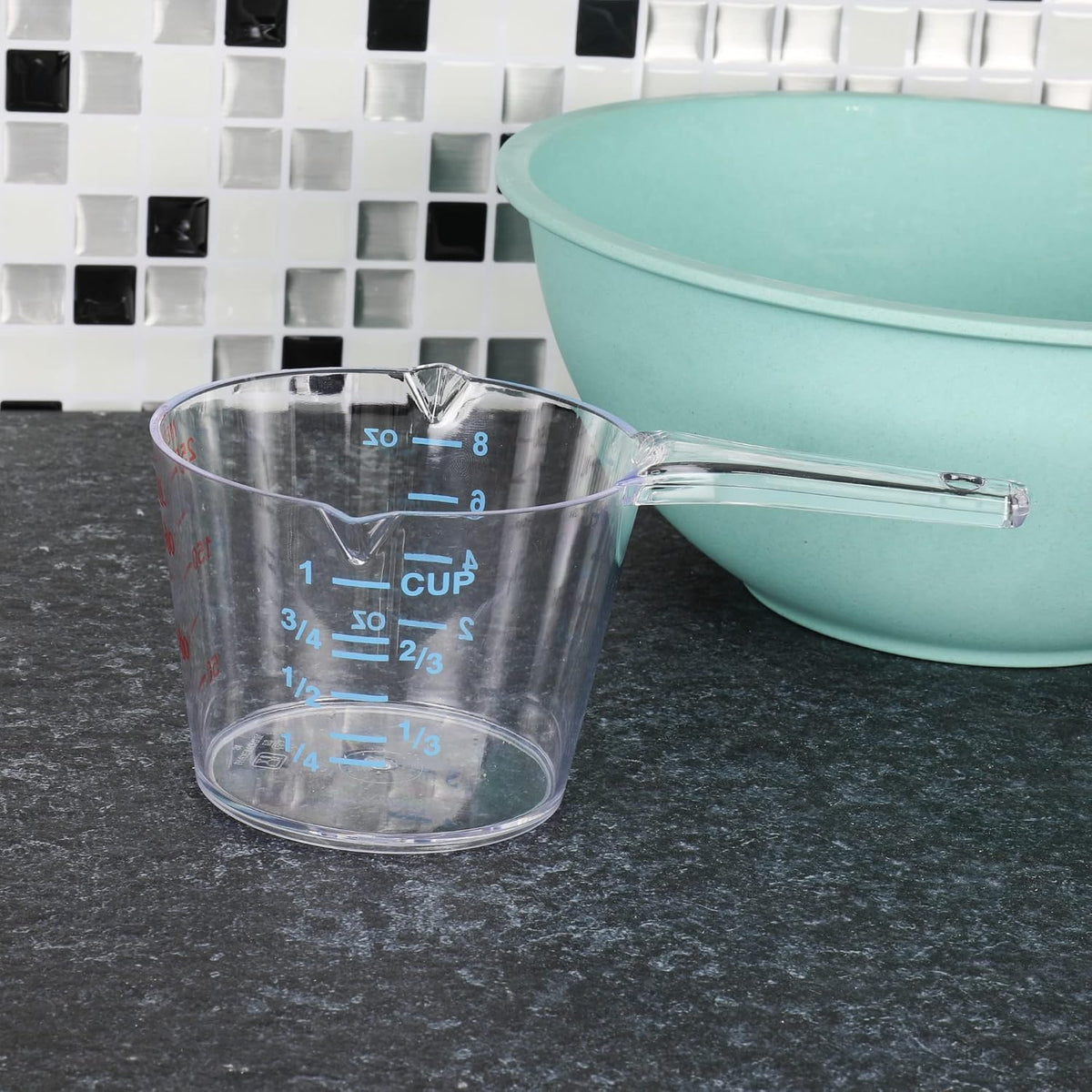 Select Plastic Measuring Cup, 1 Cup, Clear