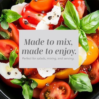 Mixing Bowls with Lids - 12 Piece Plastic Nesting Bowls Set includes 6 Prep Bowls and 6 Lids, Microwave Safe Mixing Bowl Set, Sage Embossed - Colors B