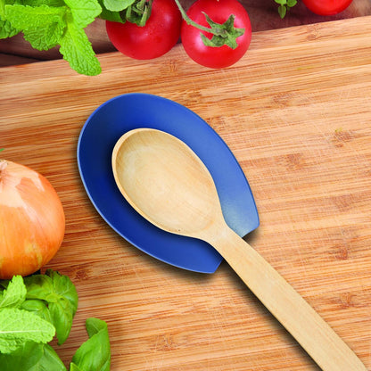 Spooner Stainless Steel Spoon Rest - Set of 4 - Holds Kitchen Utensils for Mess Free Cooking, Great Spoon Rest for Counter, Stove Top, or Coffee Station; Kitchen Accessories, Utensil Rest