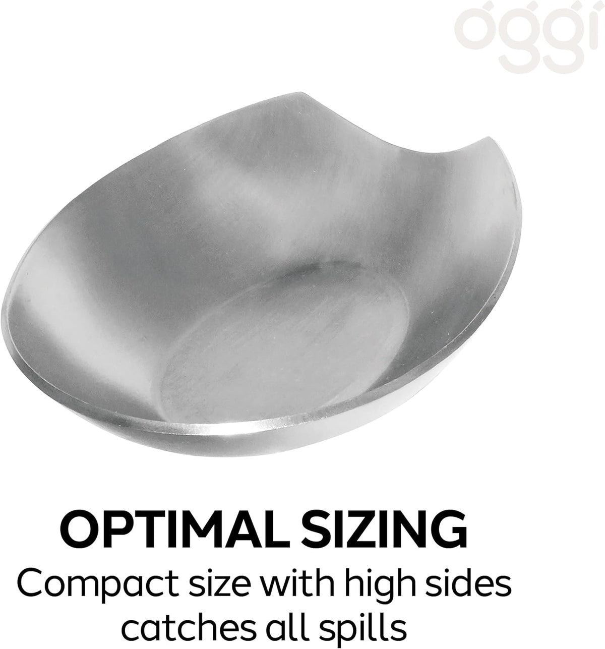 Spooner Stainless Steel Spoon Rest - Set of 4 - Holds Kitchen Utensils for Mess Free Cooking, Great Spoon Rest for Counter, Stove Top, or Coffee Station; Kitchen Accessories, Utensil Rest