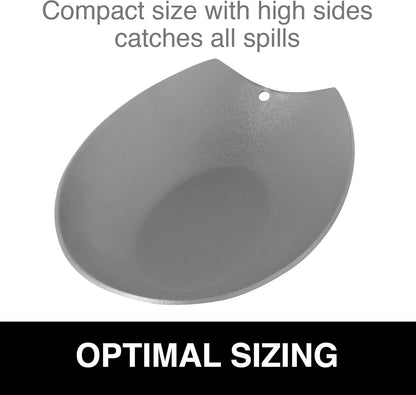 Spooner Stainless Steel Spoon Rest - Set of 4 - Holds Kitchen Utensils for Mess Free Cooking, Great Spoon Rest for Counter, Stove Top, or Coffee Station; Kitchen Accessories, Utensil Rest