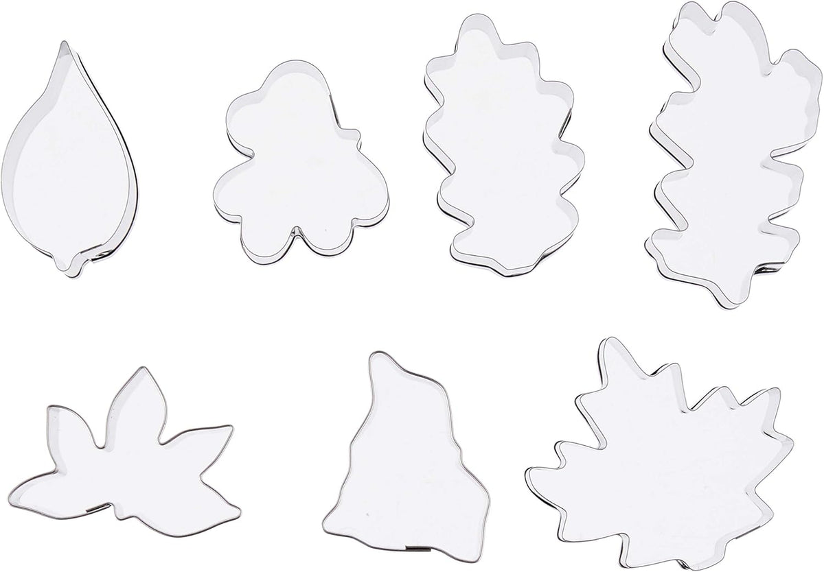 Plain Edge Round Cutters in Graduated Sizes, Stainless Steel, 11 Pc Set