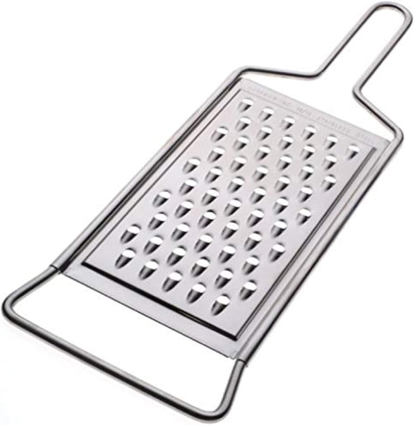 Stainless Steel Coarse Grater, 14 x 5 Inches, Silver