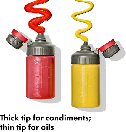 Outdoor Leakproof Squeeze Bottle Set