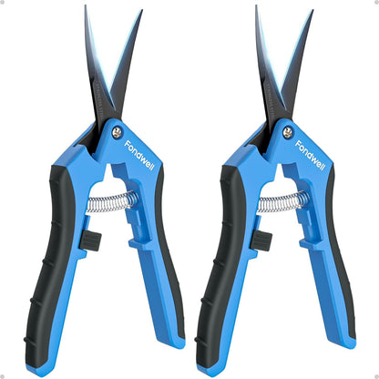 6.5" Small Pruning Shears for Gardening, Plant Trimming Scissors