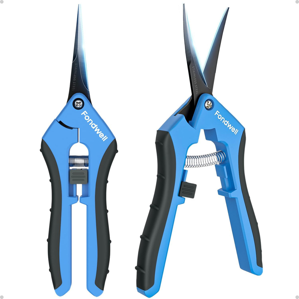6.5" Small Pruning Shears for Gardening, Plant Trimming Scissors