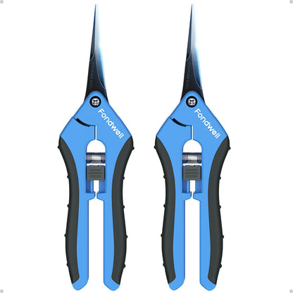 6.5" Small Pruning Shears for Gardening, Plant Trimming Scissors