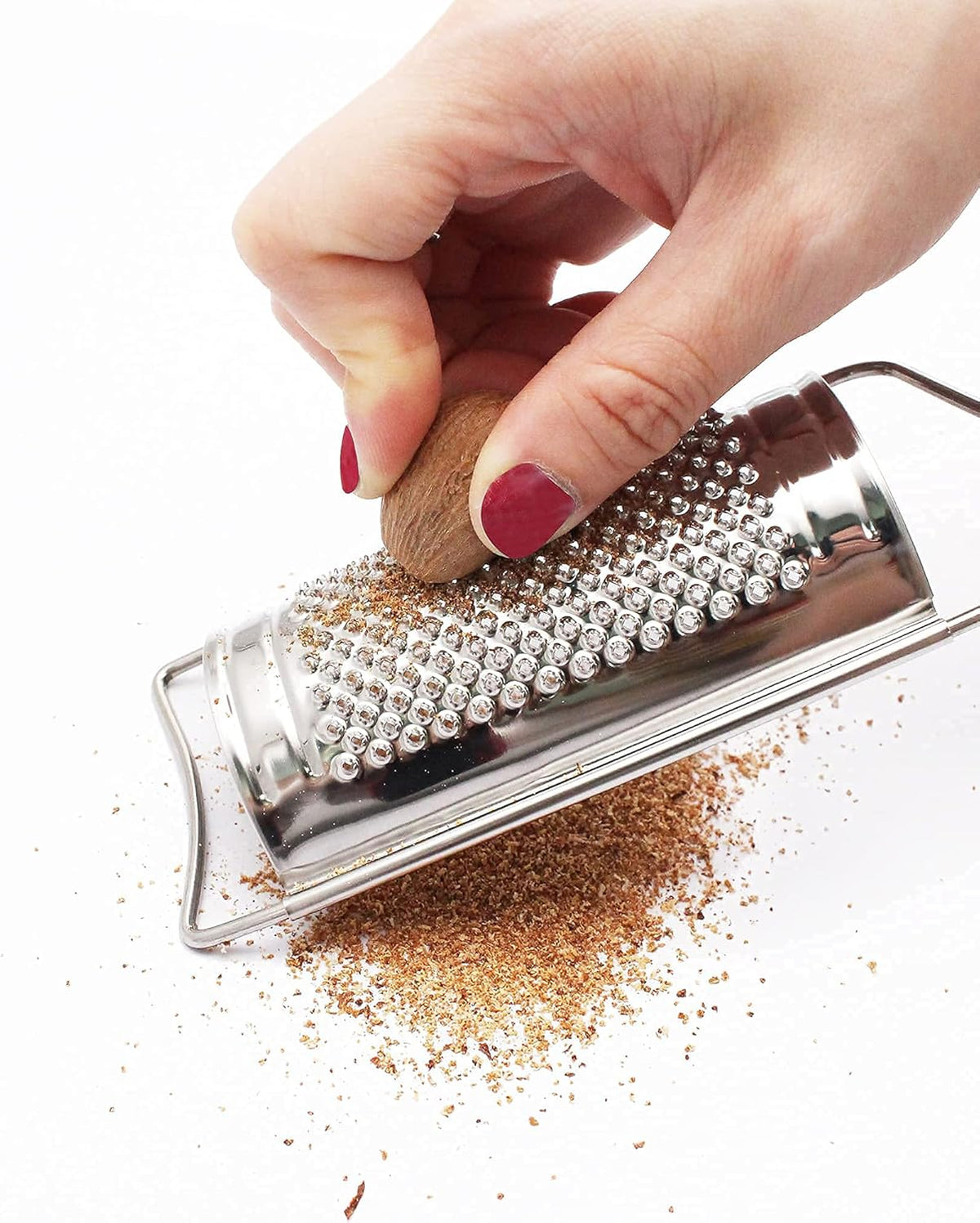 Stainless Steel Cheese Grater Set, Set of 5 Kitchen Grater & Peeler & Slicer, Lemon Zester with Cleaning Brush for Vegetable, Fruit, Chocolate
