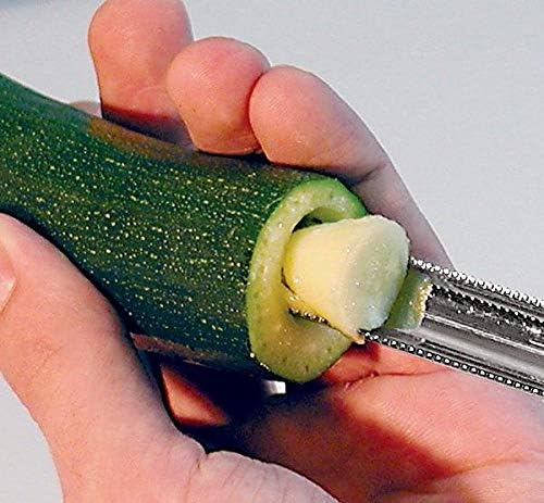 Jalapeno Corer Zucchini Cucumber Pepper Corer With Long Serrated Blade Easy Remove Viggies Seeds