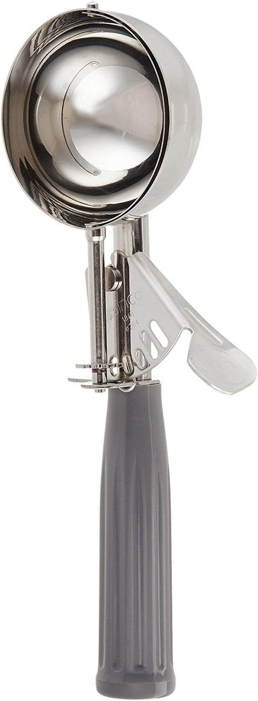 Ice Cream Disher, Size 8, Plastic Hdl, Gray
