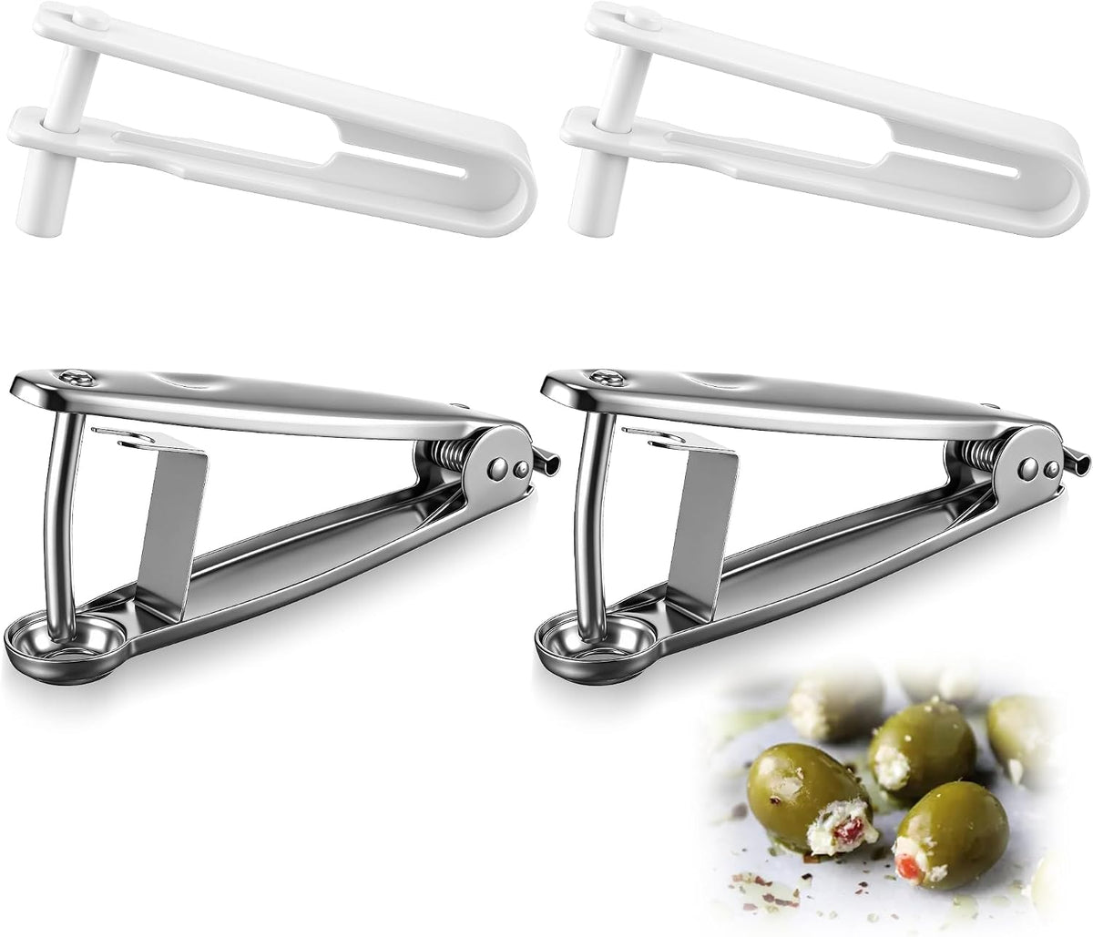 1 Set Olive Stuffer with Pitter, Blue Cheese Olive Stuffer Tool Kit