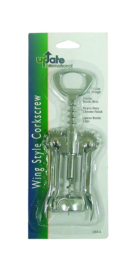 Hand-Held Winged Corkscrew