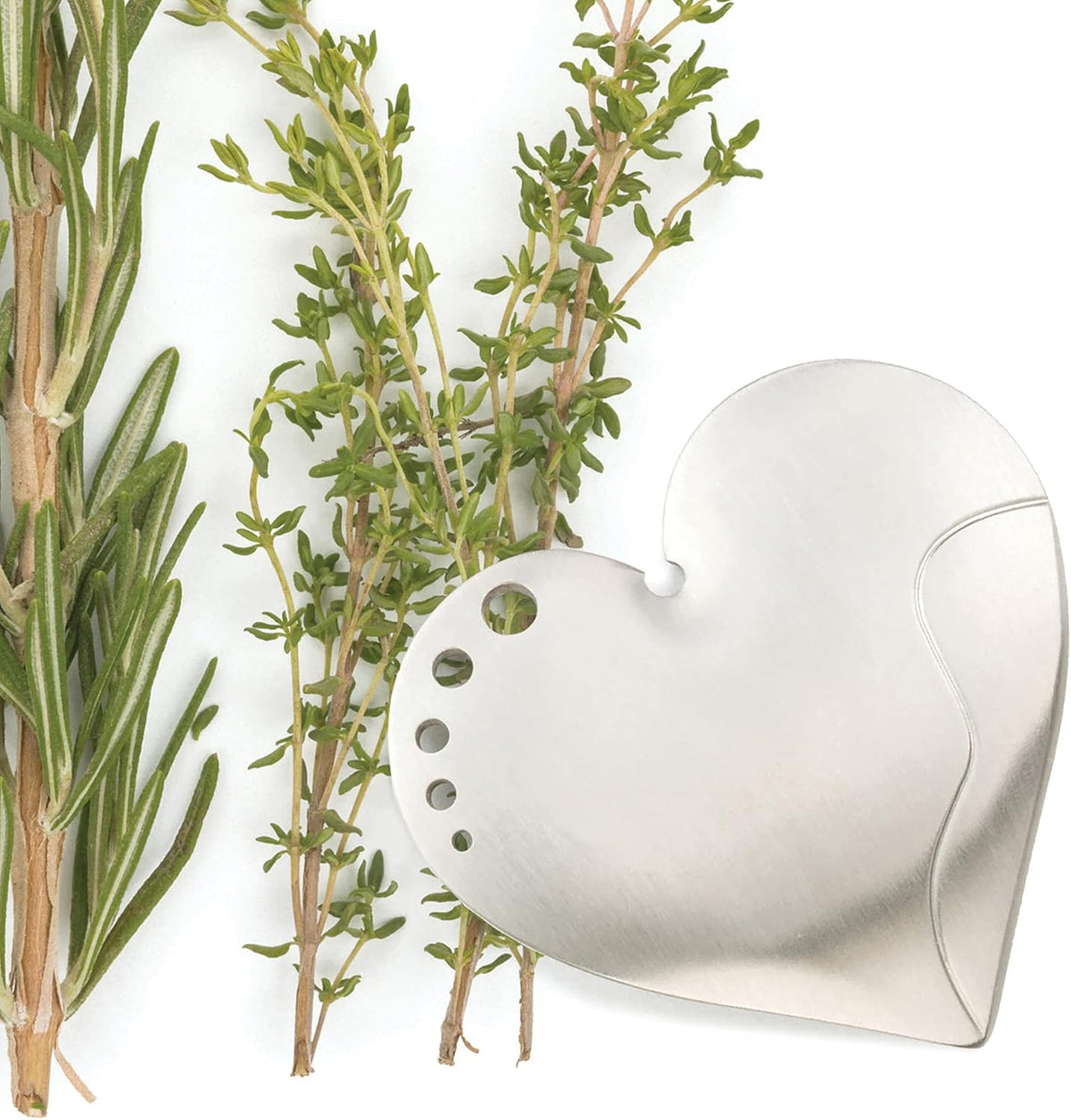 Endurance Kitchen Collection Herb Stripper, Heart Shape, Stainless Steel