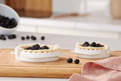 Dough Press, Set of 3 Empanada Press Dumpling Maker Dough Cutter Dumpling Mold for Dumpling, Calzone, Ravioli, Empanada, Pierogi, Turnover & Meat Pie