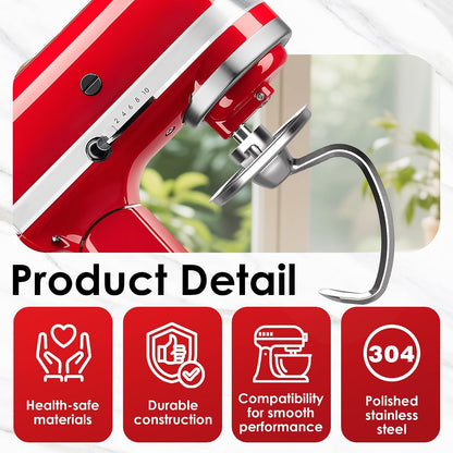 Mixer Attachments for KitchenAid 5QT Tilt-Head Mixer, 3 PCS