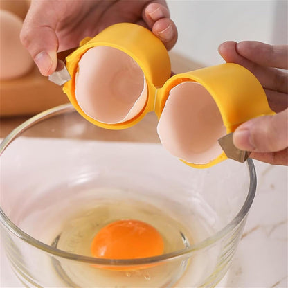 Household Egg Shell Opener,2025 Upgraded Egg Shell Opener for Hard Boiled,Mini Portable Handheld Egg Cracker Tool,Multifunctional Kitchen Gadgets (3 Pcs (Mix Color)) (3 Pcs (Mix Color))