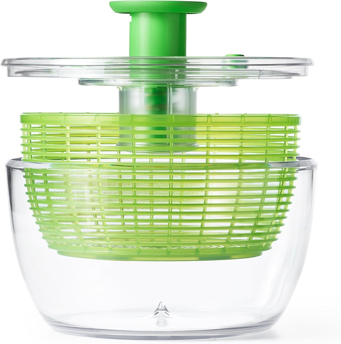Good Grips Salad Spinner | Lettuce Spinner | Fruit Washer | Fruit Washing Bowl with Strainer | Vegetable Cleaner | Salad Cleaner | Lettuce Washer | 6.22 Quart Capacity