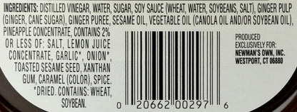 Sesame Ginger Salad Dressing, 16 oz