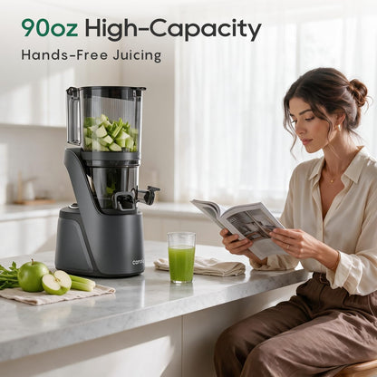 3-in-1 Cold Press Juicer C16, Makes Juice & Sorbet & Nut Milk