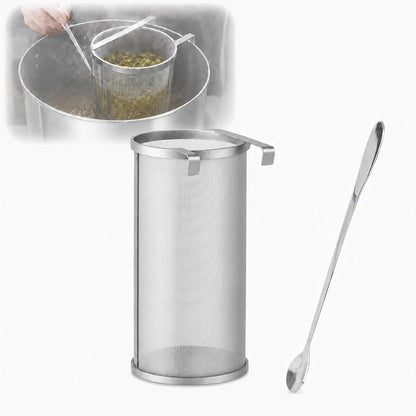 4×10 Inch Hop Spider Filter 300 Micron Stainless Steel