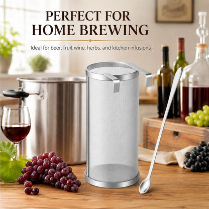 4×10 Inch Hop Spider Filter 300 Micron Stainless Steel