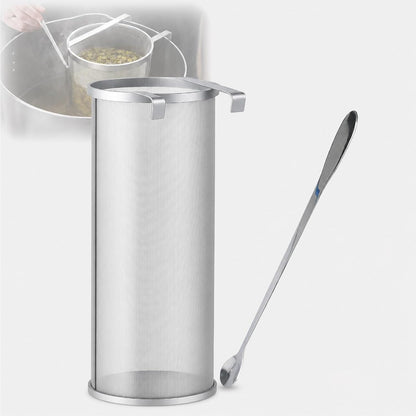 4×10 Inch Hop Spider Filter 300 Micron Stainless Steel