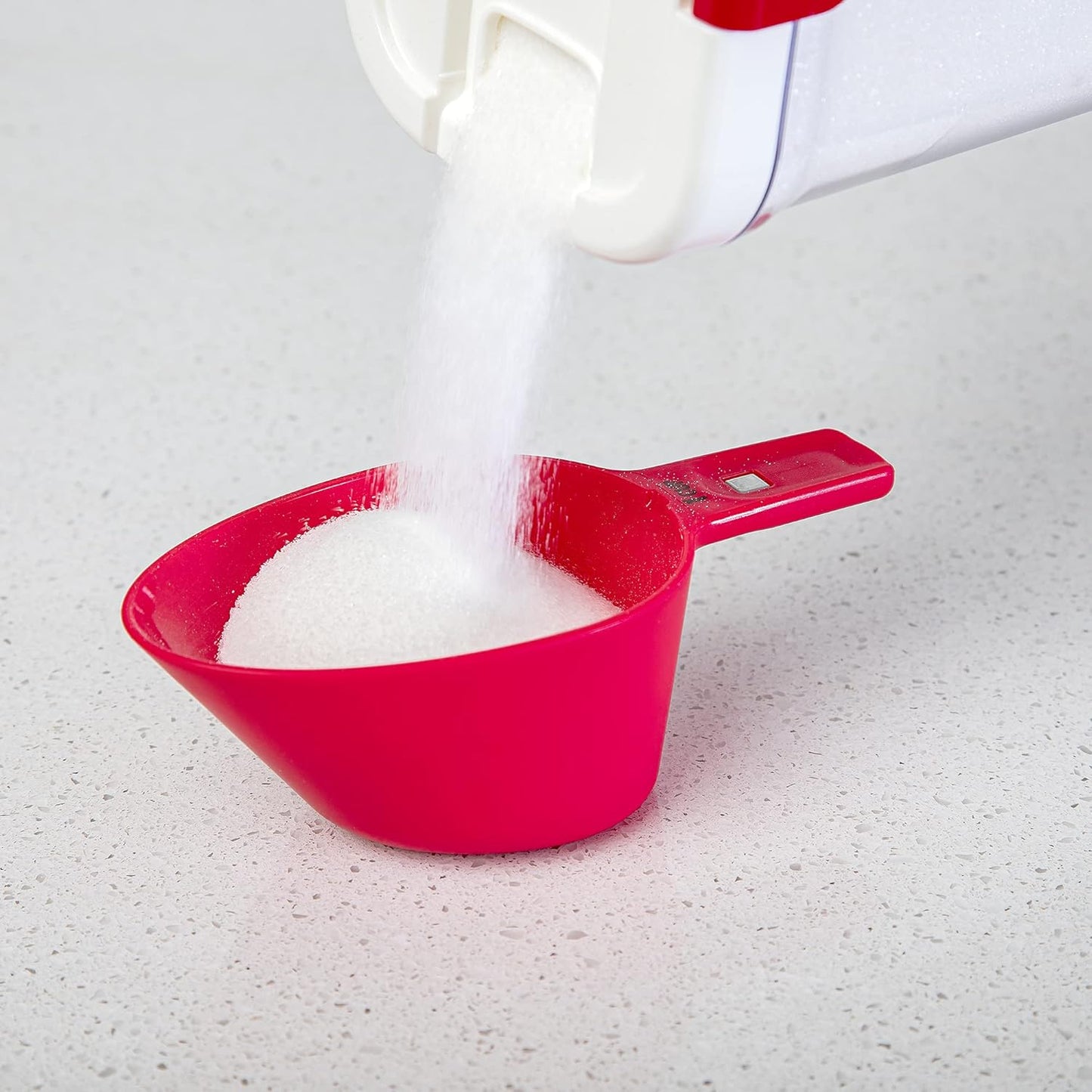 Prepworks Dual-Ended, Magnetic Measuring Spoon Set, White, 5 Piece