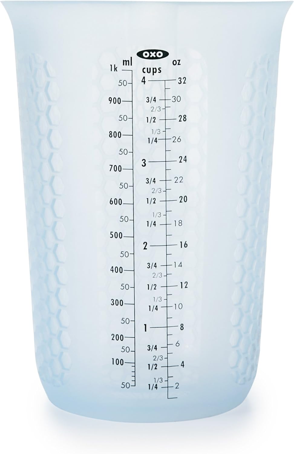 Good Grips 2-Cup Squeeze & Pour Silicone Measuring Cup with Stay-Cool Pattern