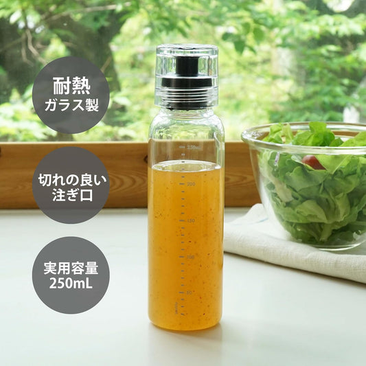 Dressing Bottle, 250ml, Black