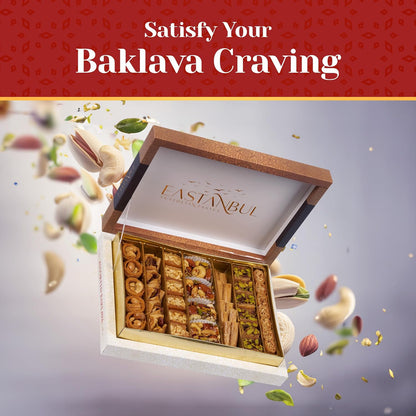 Baklava, Baklava Pastry, Baklava Gift Box, Dulces Arabes, 1.1lb