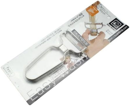 C-8647 Easy Wash Stainless Steel Julienne Peeler, Made in Japan